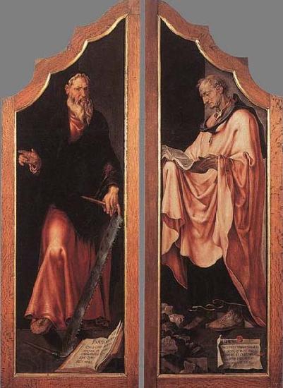 HEEMSKERCK, Maerten van Triptych of the Entombment Spain oil painting art